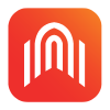 Banque du Caire logo icon in blue and gold colors representing the bank brand identity